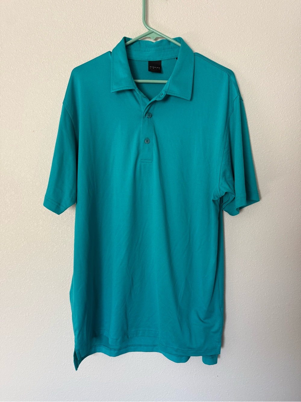 Dunning Golf Men's Teal Short-Sleeve Polo Shirt